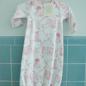 TBBC Everyday Set: Gown with Hat NWT 3mo